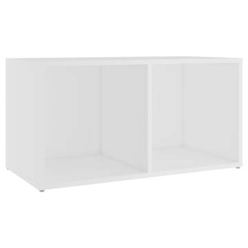 TV Cabinet White - 72x35x36.5 cm Engineered Wood | Hipo Market