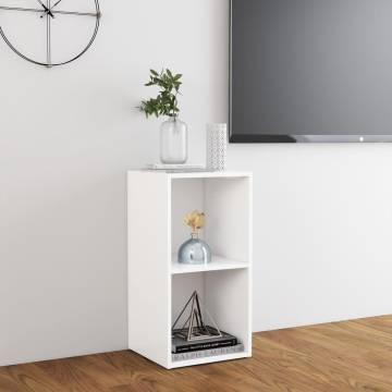 TV Cabinet White - 72x35x36.5 cm Engineered Wood | Hipo Market