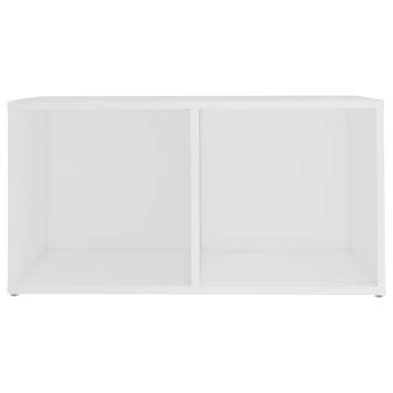 TV Cabinet White - 72x35x36.5 cm Engineered Wood | Hipo Market