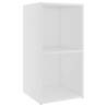 TV Cabinet White - 72x35x36.5 cm Engineered Wood | Hipo Market