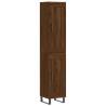 Elegant Highboard in Brown Oak - Stylish Storage Solution