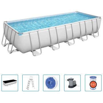 Bestway Power Steel Pool - Rectangular 19281 L | Hipo Market