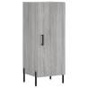 Stylish Highboard Grey Sonoma - Engineered Wood | Hipo Market