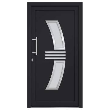 Elegant Anthracite Front Door 98x200 cm | Secure & Stylish