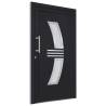 Elegant Anthracite Front Door 98x200 cm | Secure & Stylish