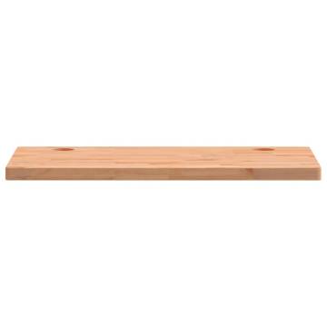 Solid Wood Beech Desk Top 100x60 cm - Stylish & Durable