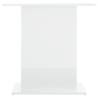 High Gloss White Aquarium Stand - 75x36x72.5 cm - Hipomarket