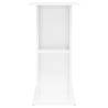 High Gloss White Aquarium Stand - 75x36x72.5 cm - Hipomarket