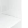 High Gloss White Aquarium Stand - 75x36x72.5 cm - Hipomarket