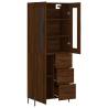 Elegant Highboard Brown Oak | Stylish Storage Solution