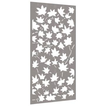 Corten Steel Maple Leaf Wall Decoration | 105x55 cm