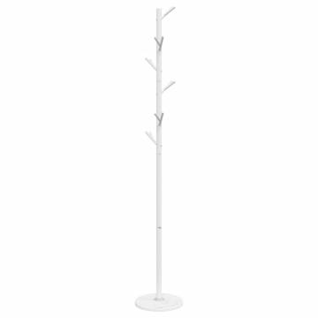 Coat Stand White - 175 cm Powder-coated Iron | Hipo Market