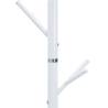 Coat Stand White - 175 cm Powder-coated Iron | Hipo Market