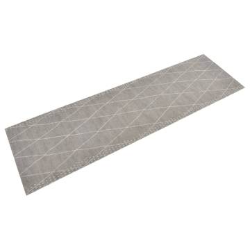 Kitchen Rug Washable Rhombus 45x150 cm Velvet - HipoMarket