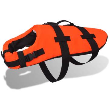 Dog Rescue Vest S Orange - Safe Flotation for Your Dog