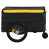 Bike Trailer Black and Yellow - 45 kg Heavy Duty Iron