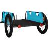 Bike Trailer - Blue Oxford Fabric & Iron | HipoMarket UK