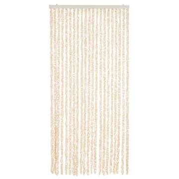 Fly Curtain Beige & White 100x230 cm - Insect Protection