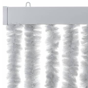 Fly Curtain Grey 56x200 cm Chenille - Insect Protection