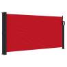 Retractable Side Awning Red 100x500 cm | HipoMarket UK