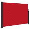 Retractable Side Awning Red 140x500 cm - Outdoor Privacy Screen