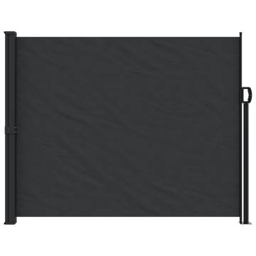 Retractable Side Awning Black 160x600 cm | HipoMarket