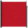 Retractable Side Awning Red 200x600 cm - Hipomarket