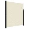 Retractable Side Awning Cream 220x600 cm - Privacy Screen