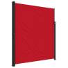 Retractable Side Awning Red 220x600 cm - Hipomarket UK