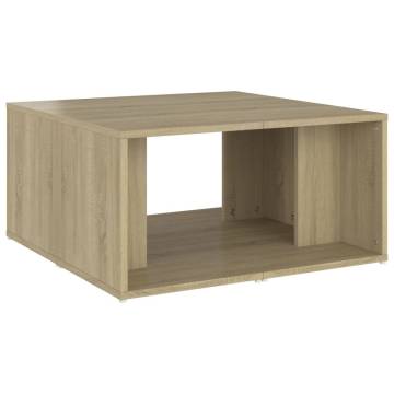 Stylish Sonoma Oak Coffee Tables - Set of 4 | Hipo Market