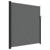 Retractable Side Awning Anthracite 220x600 cm | Hipomarket