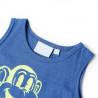 Kids' Blue Melange Tank Top - Comfortable & Stylish