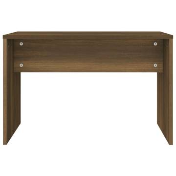 Stylish Brown Oak Dressing Table Set | Hipomarket UK