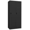 Wardrobe Anthracite 80x50x180 cm Steel Colour anthracite Quantity in Package 1 Amount 