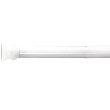 RIDDER Telescopic Shower Curtain Rod 110-185 cm - White