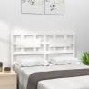 Bed Headboard White 165.5x4x100 cm Solid Wood Pine Colour white Size 165.5 x 100 cm Quantity in Package 1 