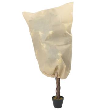 Plant Fleece Covers with Drawstring - 8 pcs 0.8x1.2 m