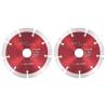 Diamond Cutting Discs 2 pcs 125mm - Premium Steel & Diamond