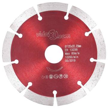 Diamond Cutting Discs 2 pcs 125mm - Premium Steel & Diamond