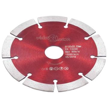 Diamond Cutting Discs 2 pcs 125mm - Premium Steel & Diamond