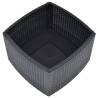 Stylish Anthracite Side Table - 54x54 cm for Outdoor Use