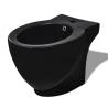 Stylish Black Ceramic Toilet & Bidet Set for Modern Bathrooms