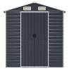 Garden Shed Anthracite 191x725x198 cm - Galvanised Steel