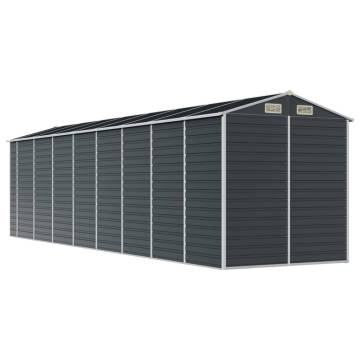 Garden Shed Anthracite 191x725x198 cm - Galvanised Steel