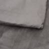 Weighted Blanket with Cover - Grey 200x200 cm, 9 kg Comfort