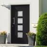 Front Door Anthracite 108x200 cm Colour anthracite outside / white inside Size 108 x 200 cm Quantity in Package 1 Model left + pull handle 