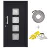 Front Door Anthracite 108x200 cm - Elegant & Secure Design