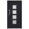 Front Door Anthracite 108x200 cm - Elegant & Secure Design