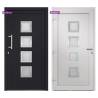 Front Door Anthracite 108x200 cm - Elegant & Secure Design