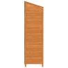 Garden Shed Brown 55x52 cm | Solid Wood Fir – Hipomarket